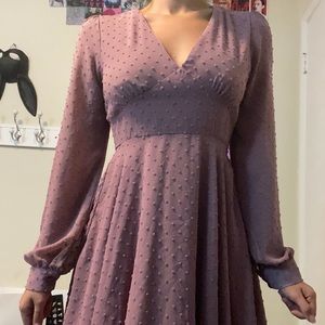 V neck Windsor flowy dress